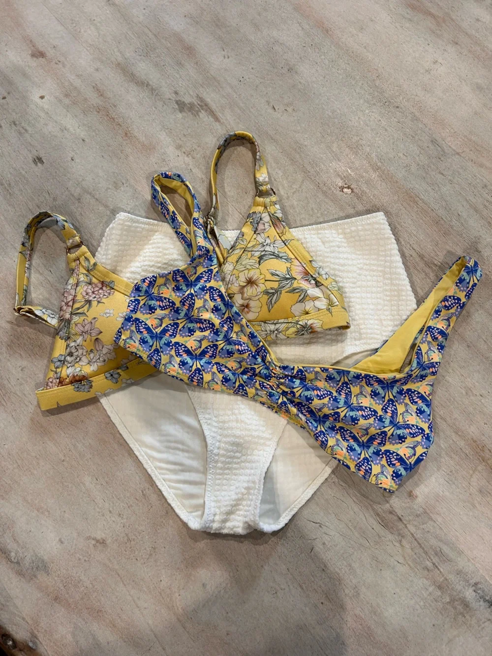 🌼🌊🦋Frankie’s Bikini, aerie, LA Hearts Floral & Butterfly Mix & Match Bikini🦋🌼